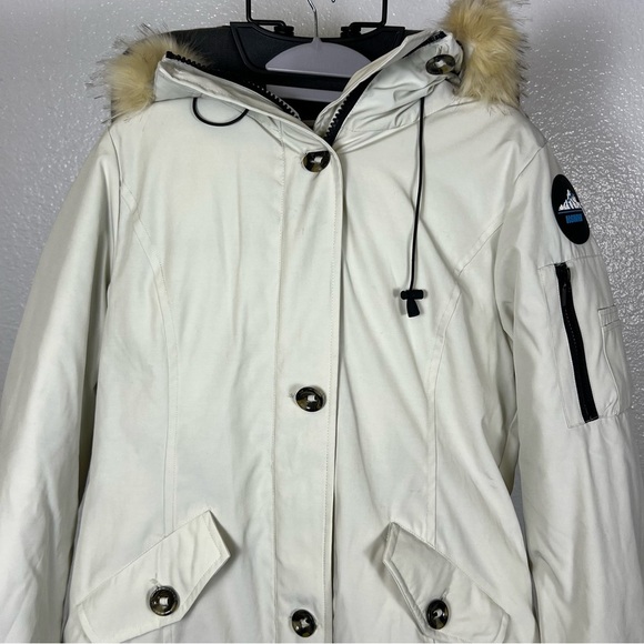 HSNW Women's Winter Ski Snow Hooded Jacket Waterproof & Windproof Size M - Picture 2 of 11